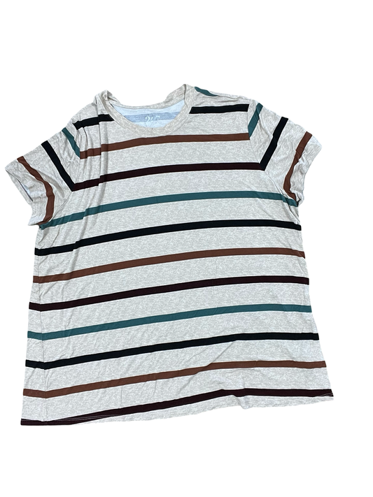 Top Ss By Maurices In Tan, Size:2X