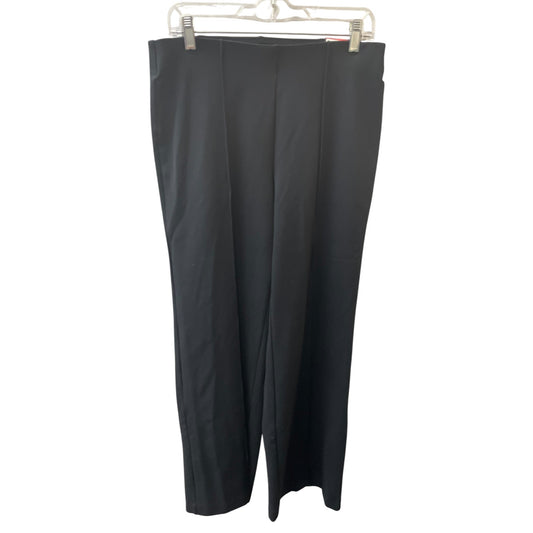 Pants Wide Leg By Rafaella In Black, Size:10