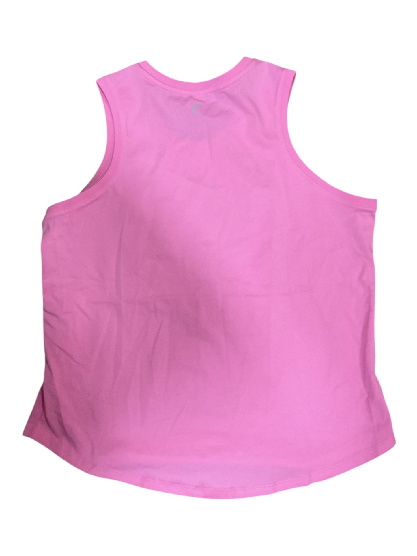 Athletic Tank Top By Zyia In Pink, Size:L