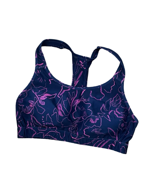 Athletic Bra By All In Motion In Blue & Purple, Size:L