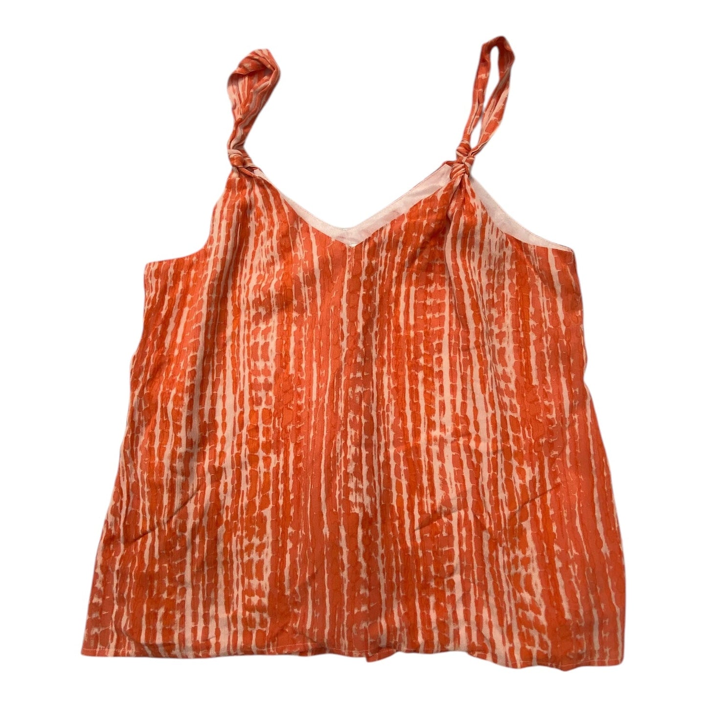 Top Sleeveless By Peyton Jensen In Orange, Size:L