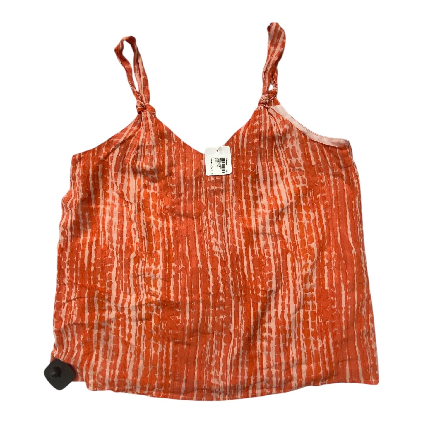 Top Sleeveless By Peyton Jensen In Orange, Size:L