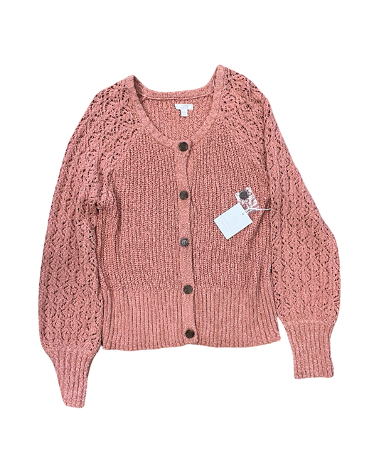 Sweater Cardigan By Lc Lauren Conrad In Orange, Size:1X