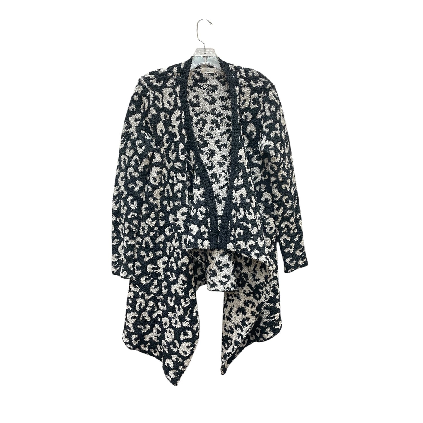 Cardigan Designer By Ugg In Black & White, Size:M