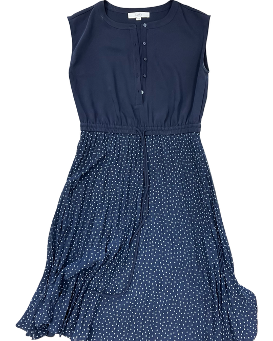 Dress Work By Loft In Navy, Size:S