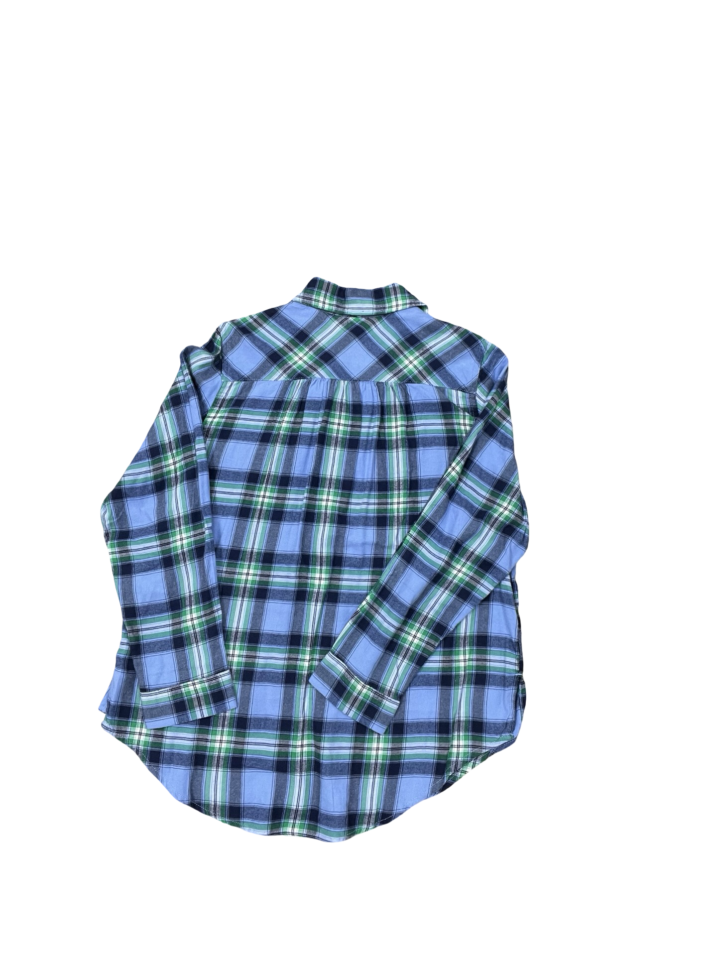 Blouse Ls By Aerie In Blue, Size:M