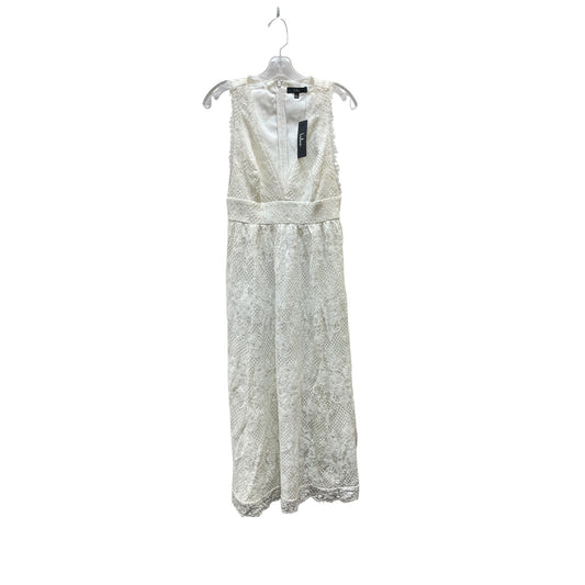 Dress Party Long By Lulus In White, Size:M