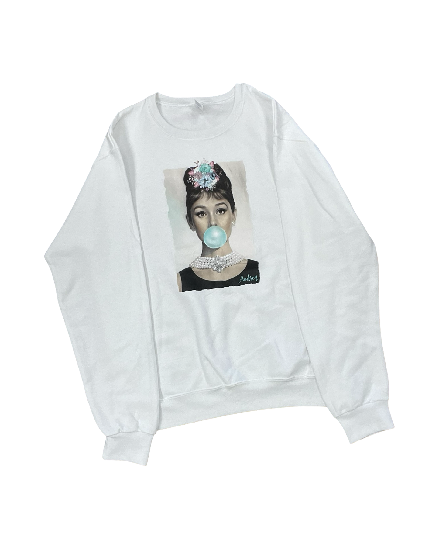 Sweatshirt Crewneck By Clothes Mentor In White, Size:S
