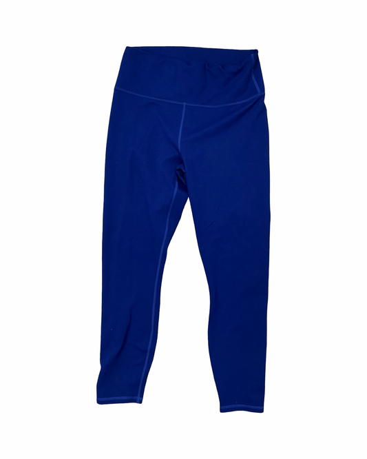 Athletic Leggings By Guru Muscle In Blue, Size:M