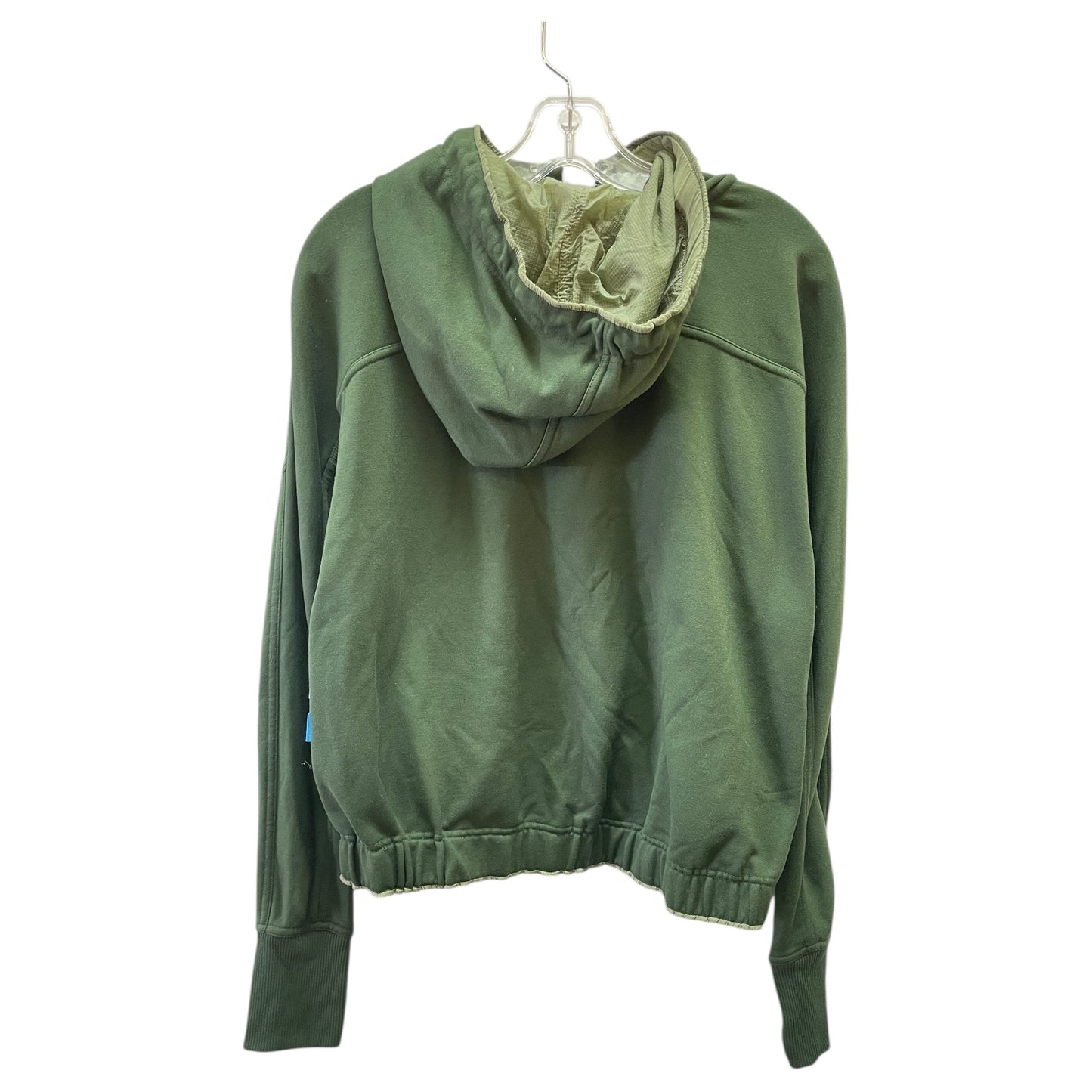 Athletic Jacket By Athleta In Green, Size:M