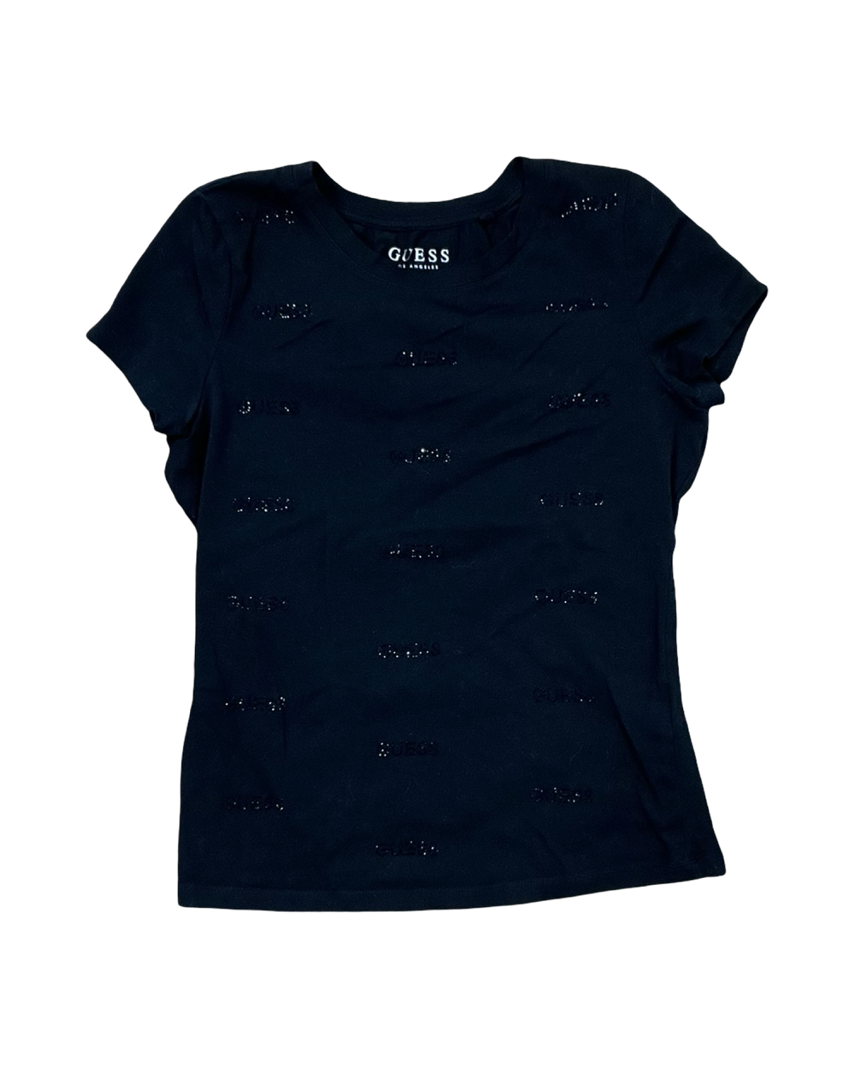 Top Ss By Guess In Black, Size:M
