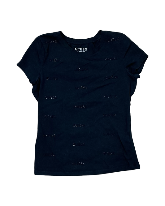 Top Ss By Guess In Black, Size:M