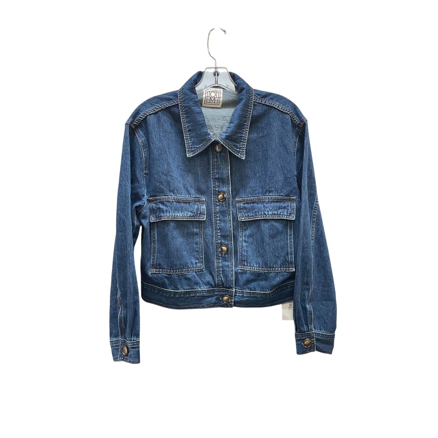 Jacket Denim By Toteme In Blue, Size:M