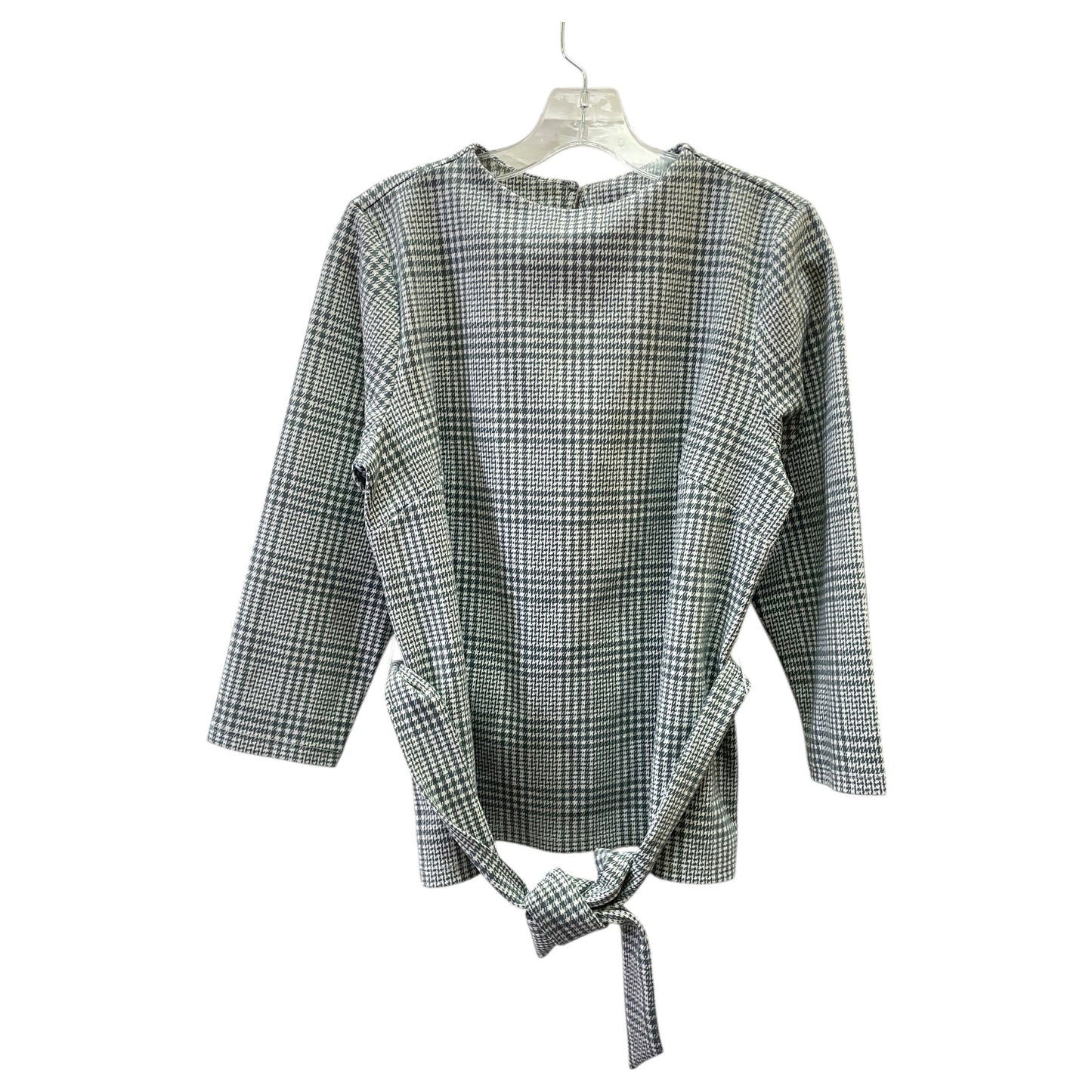 Top Ls By Ann Taylor In Grey, Size:Lp