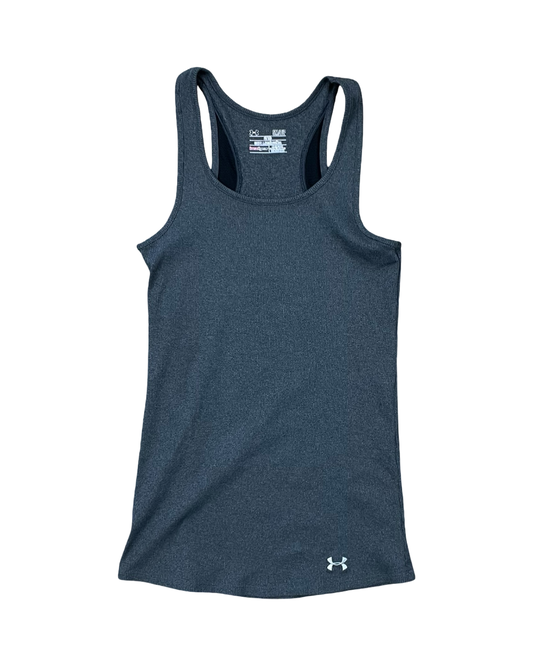 Athletic Tank Top By Under Armour In Grey, Size:S