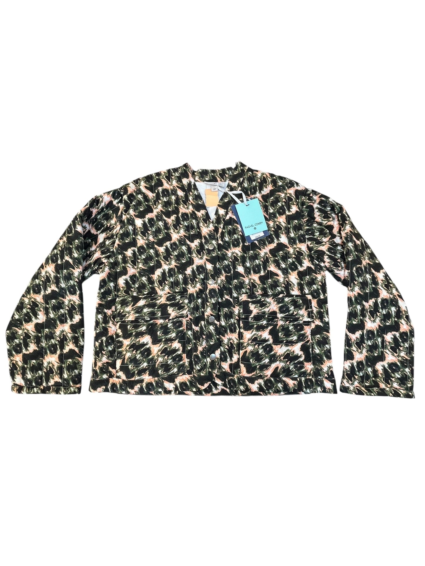 Jacket Puffer & Quilted By Target-Designer In Leopard Print, Size:L