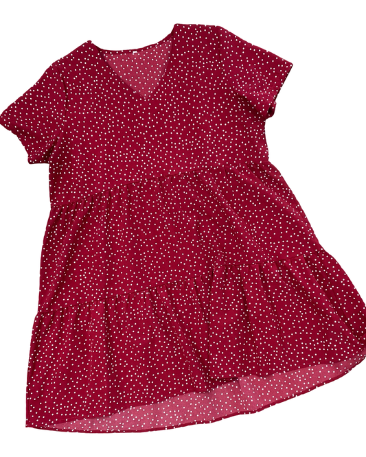 Dress Casual Short By Clothes Mentor In Red, Size:L