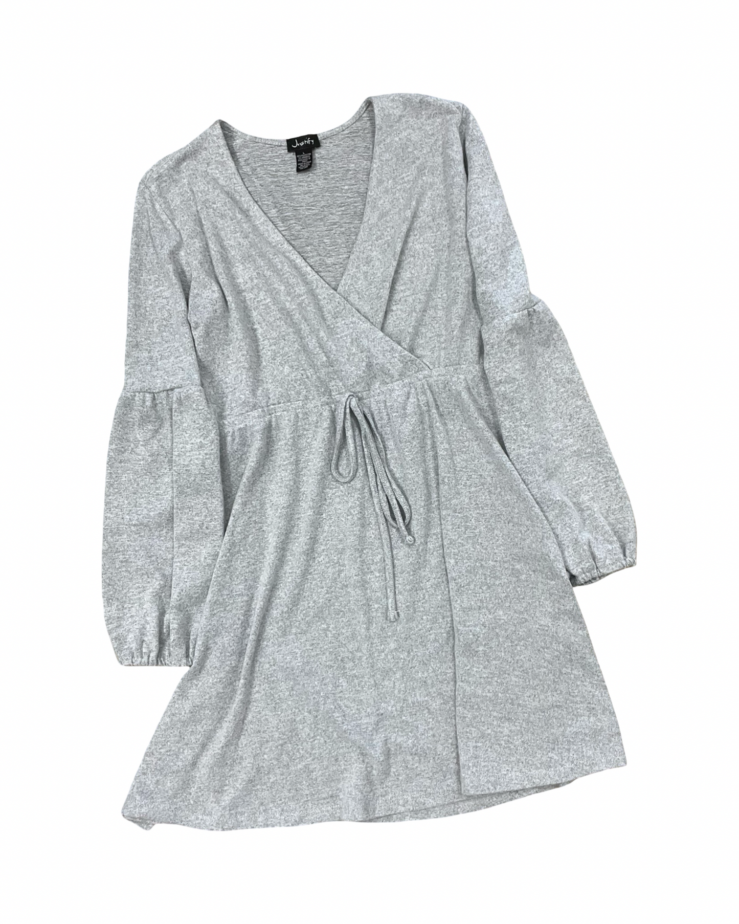 Dress Work By Justify In Grey, Size:L
