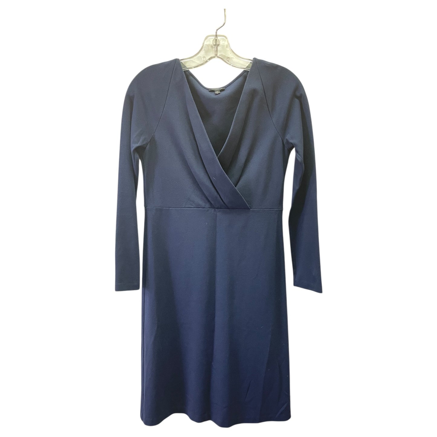 Dress Casual Midi By Talbots In Blue, Size:6P