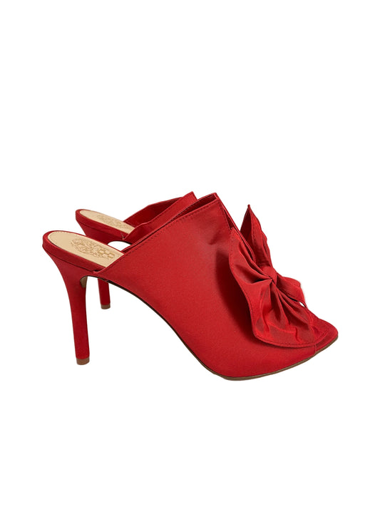 Shoes Heels Stiletto By Vince Camuto In Red, Size:9