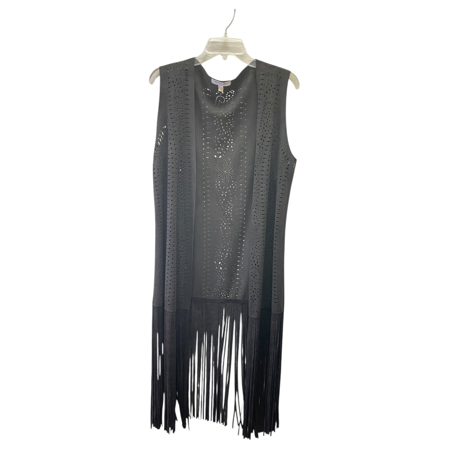 Vest Other By Anna & Ava In Black, Size:Osfm