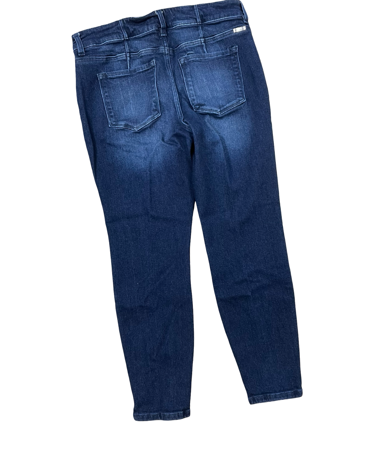 Jeans Skinny By Kancan In Blue Denim, Size:14