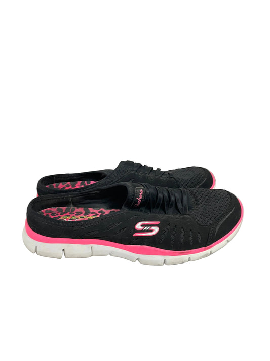 Shoes Athletic By Skechers In Black, Size:7