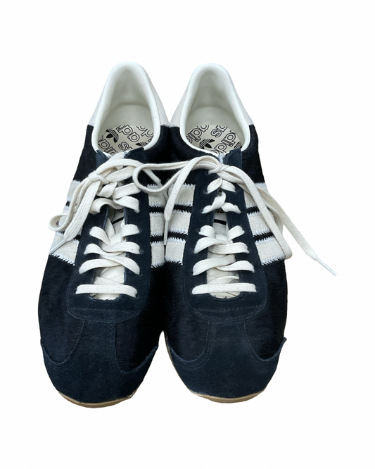 Shoes Athletic By Adidas In Black & Cream, Size:9.5