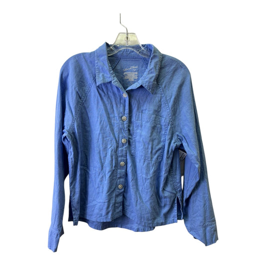 Top Ls By Universal Thread In Blue, Size:M