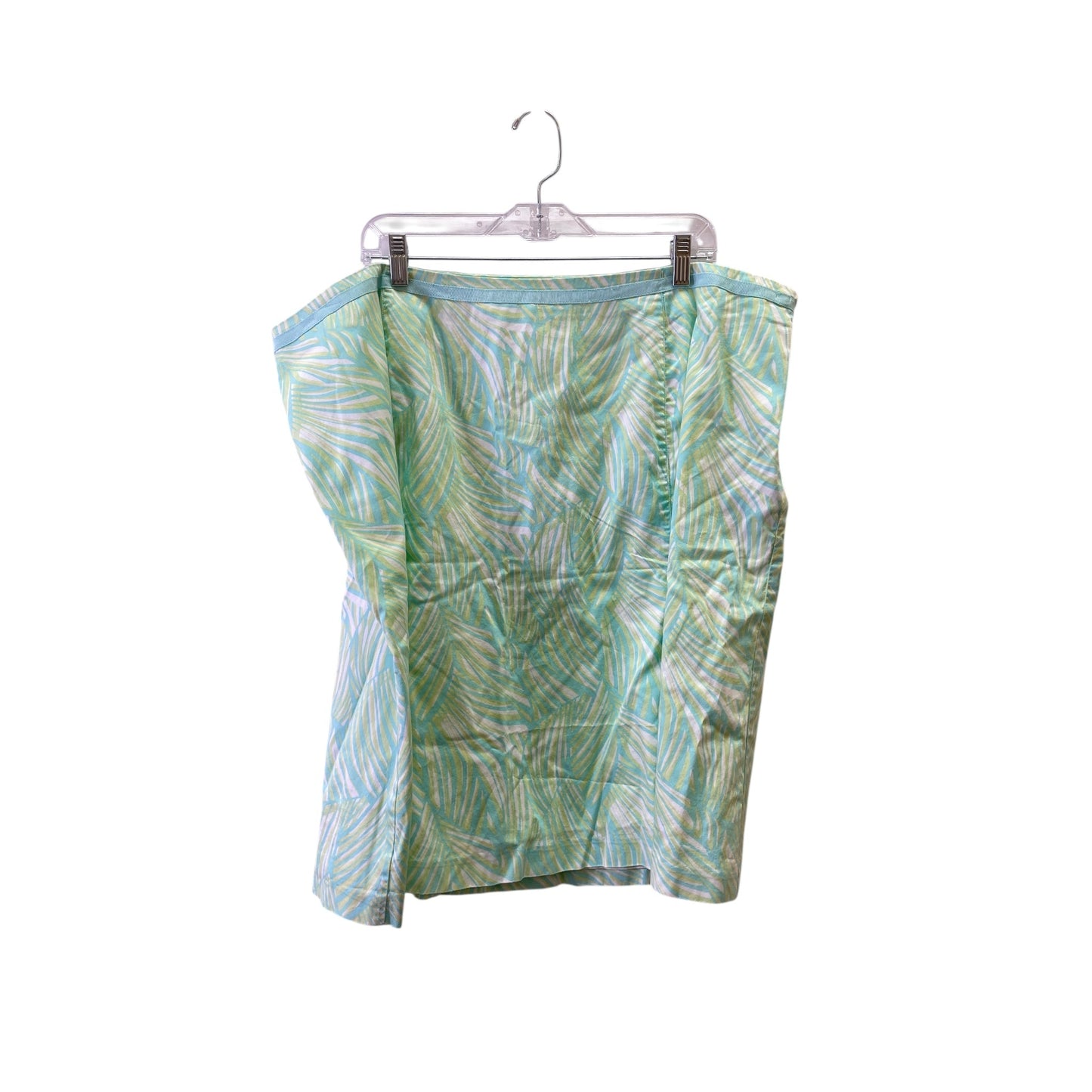 Skirt Midi By Talbots In Green, Size:22