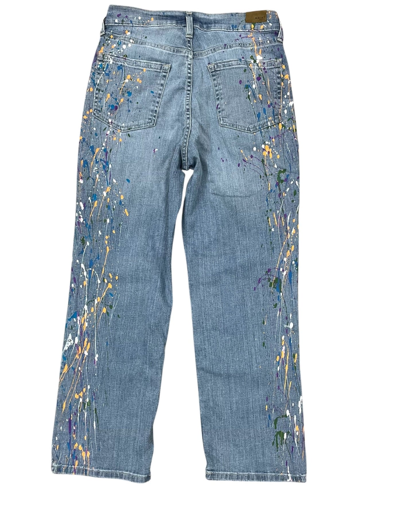Jeans Straight By Ariat In Blue Denim, Size:6