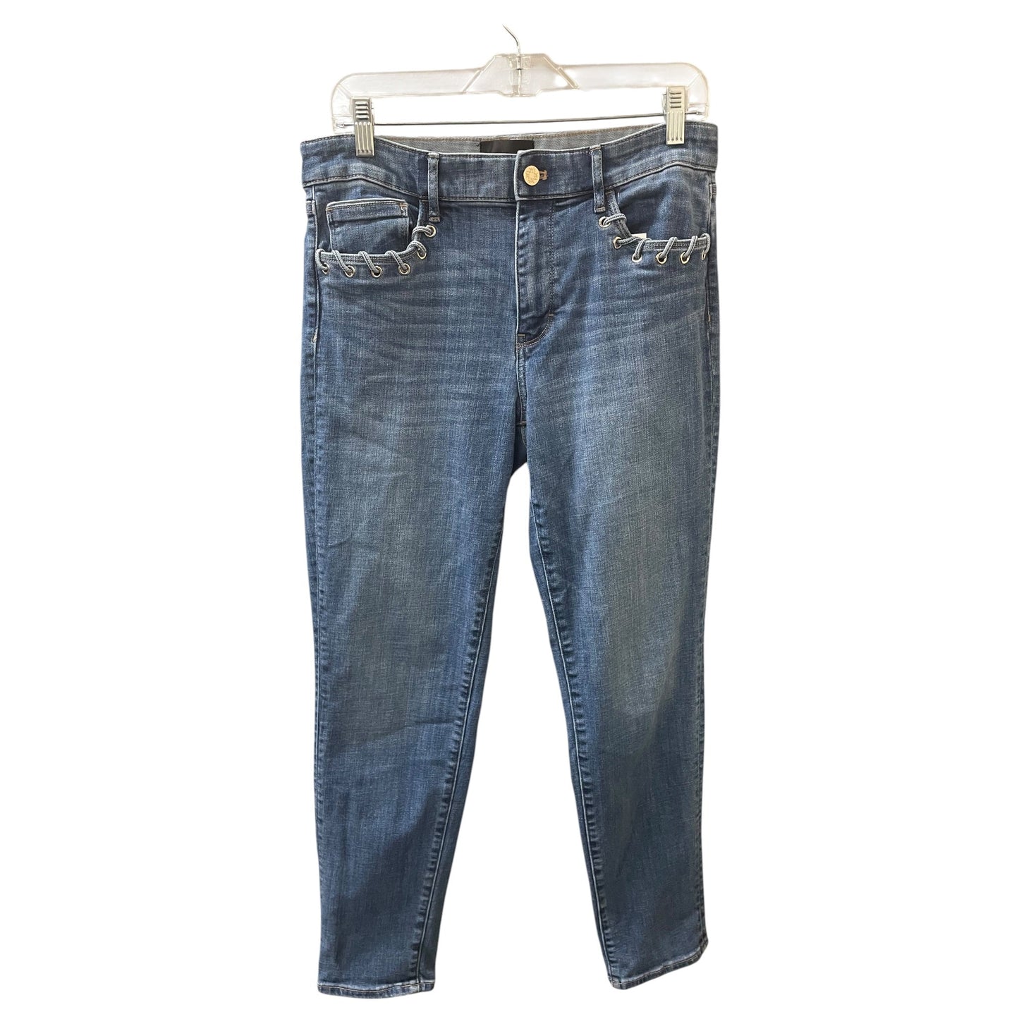 Jeans Boot Cut By White House Black Market In Navy, Size:8