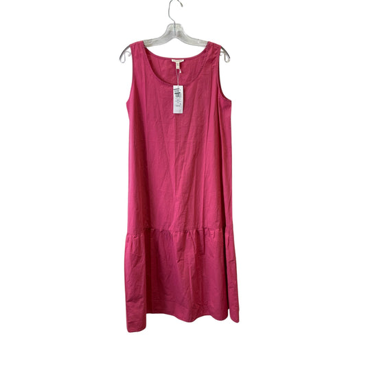 Dress Casual Midi By Eileen Fisher In Pink, Size:S