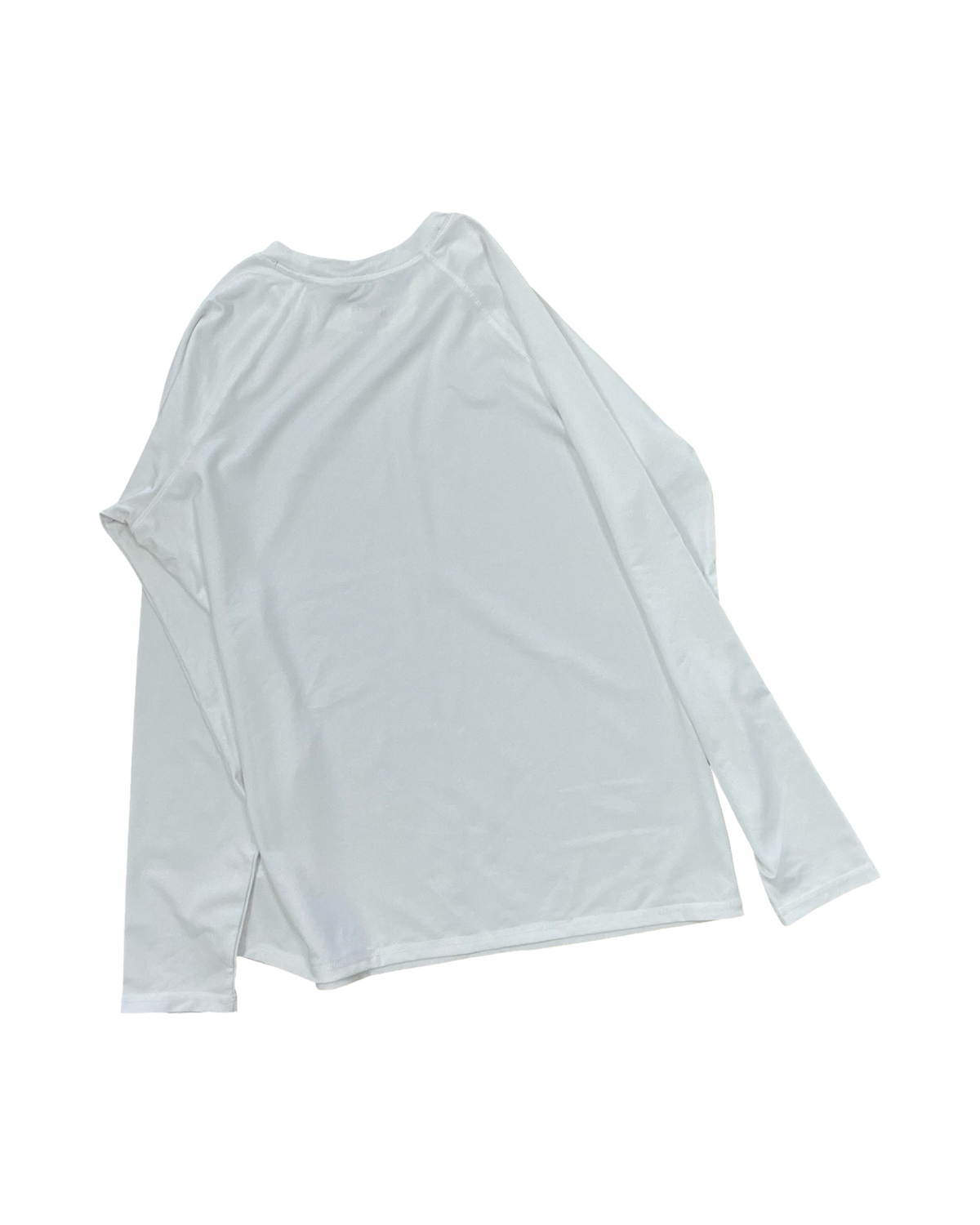 Athletic Top Ls Crewneck By Nike In White, Size:L