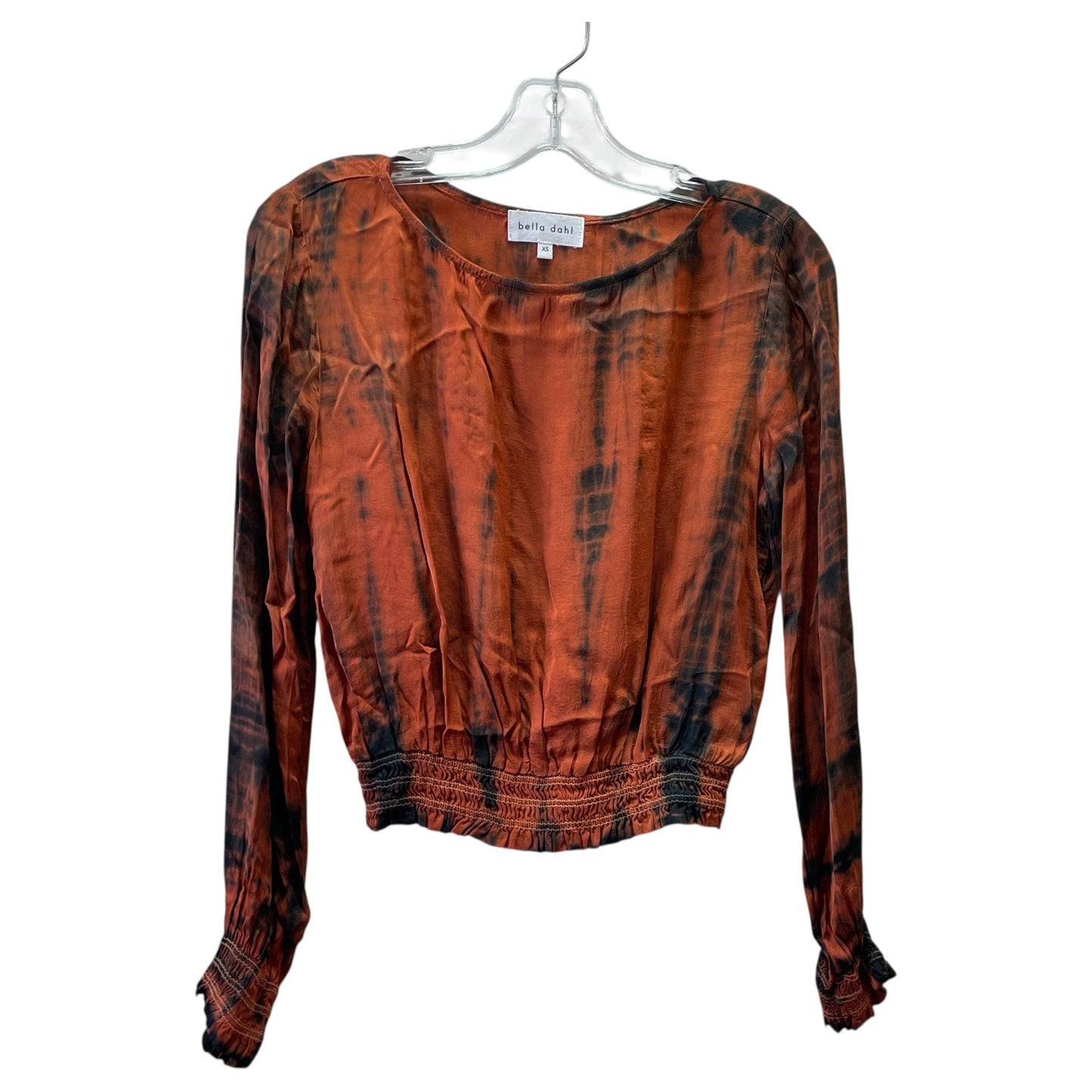 Top Ls By Bella Dahl In Orange, Size:Xs