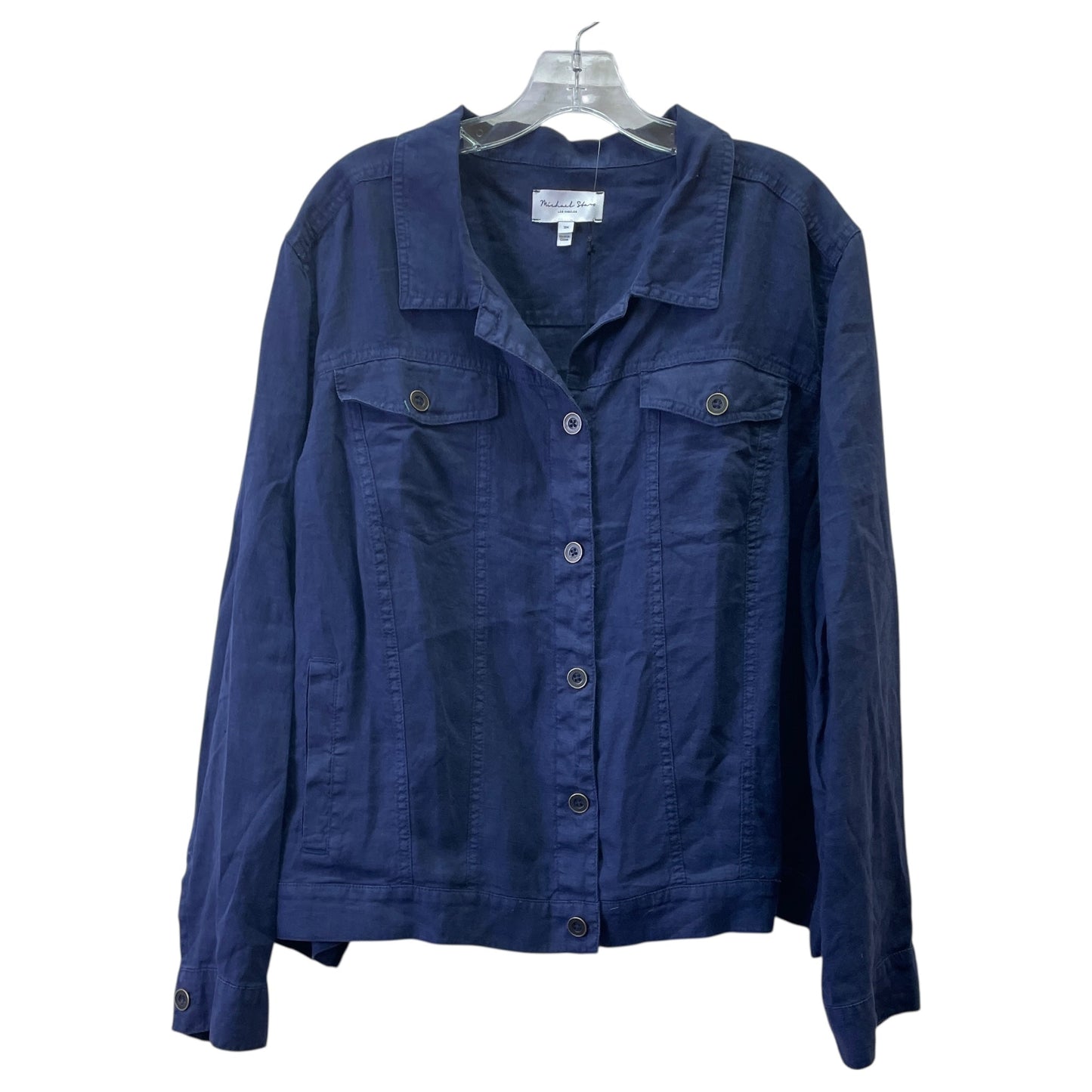 Jacket Other By Michael Stars In Blue, Size:3X