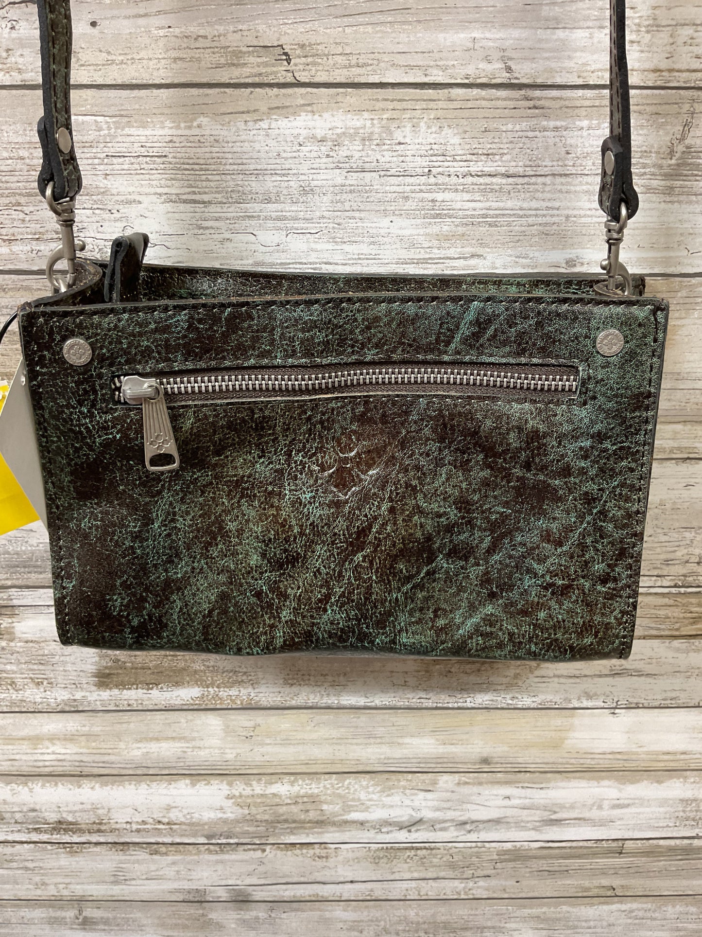 Crossbody Designer By Patricia Nash In Blue & Brown, Size:Small