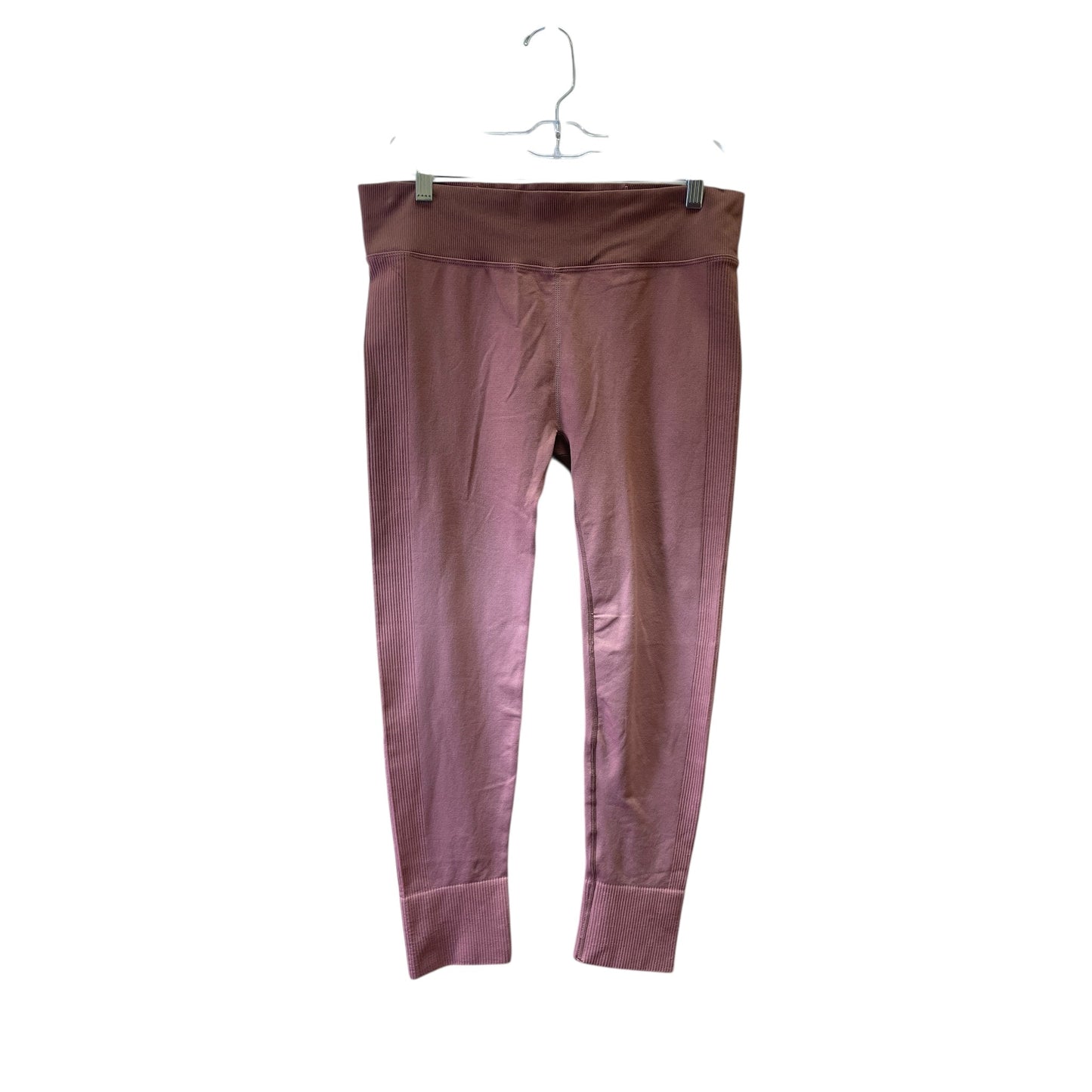 Athletic Leggings By Harmony Balance In Maroon, Size:Xl