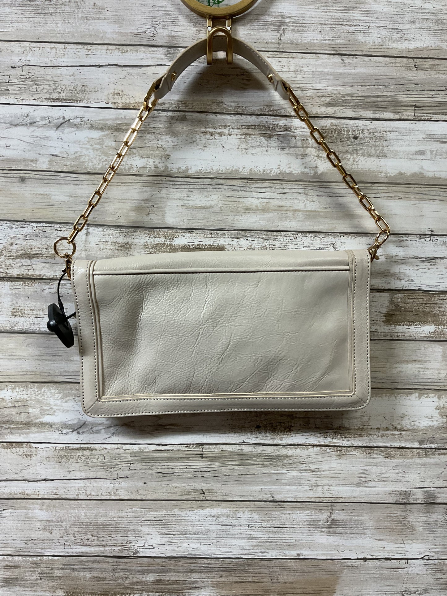 Handbag Designer By Tory Burch In Tan, Size:Medium