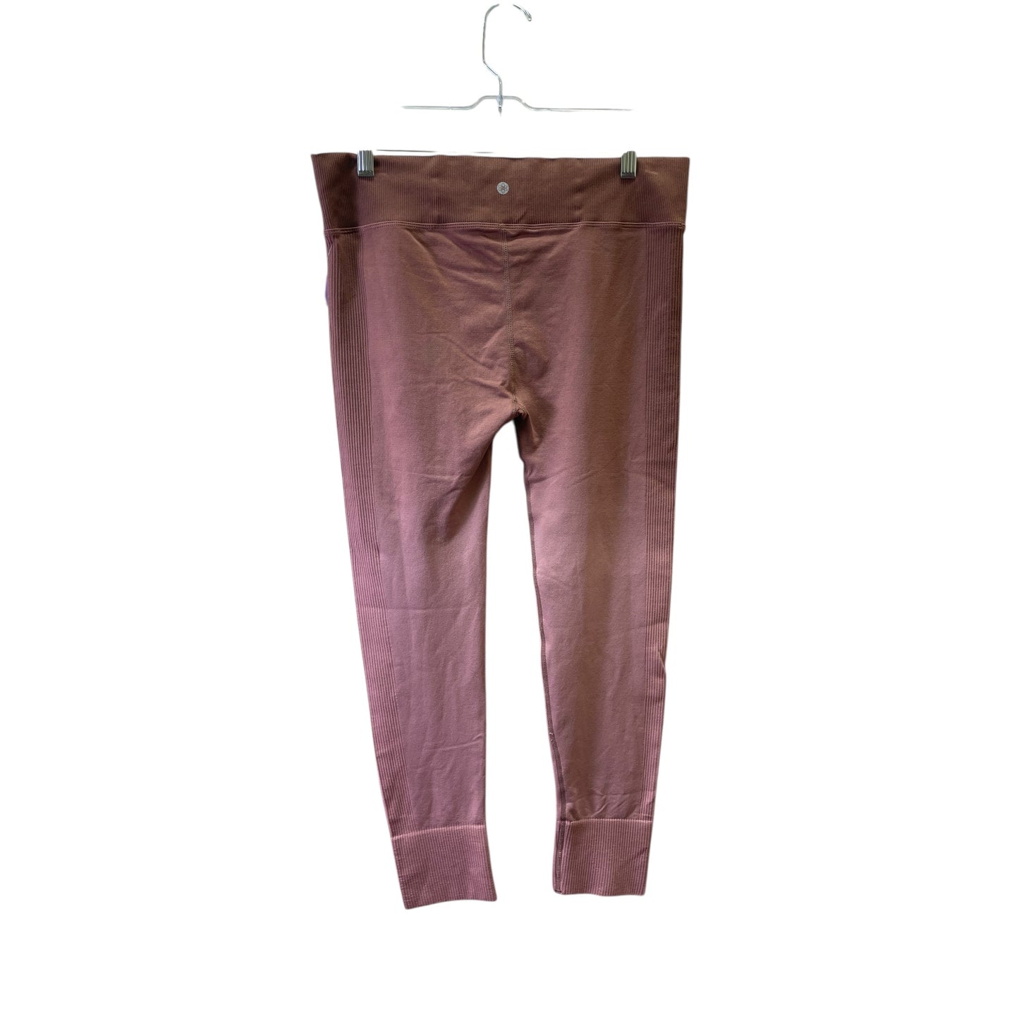 Athletic Leggings By Harmony Balance In Maroon, Size:Xl