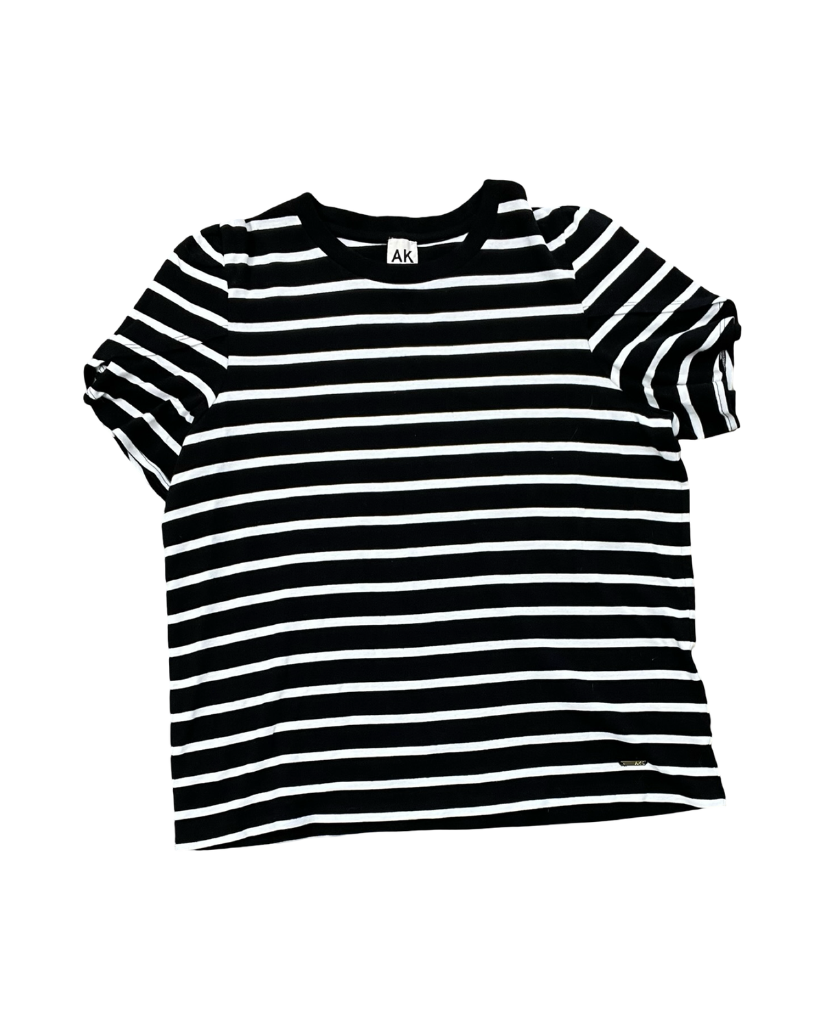 Top Ss By Anne Klein In Black & White, Size:1X