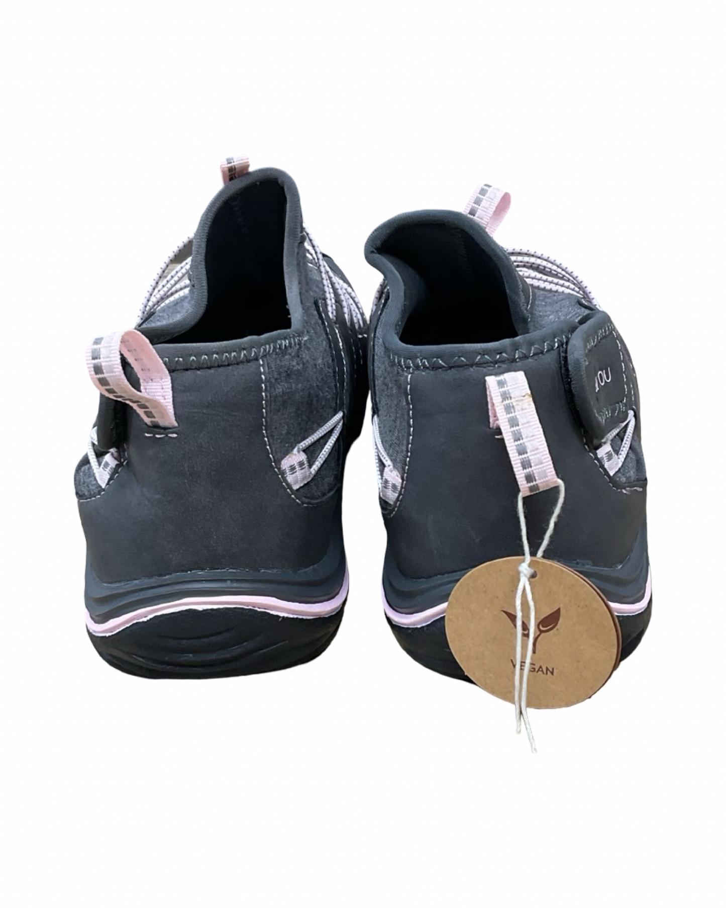 Shoes Athletic By Jambu In Grey & Pink, Size:10