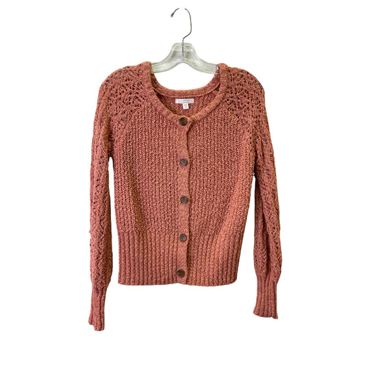 Sweater Cardigan By Lc Lauren Conrad In Peach, Size:Xs