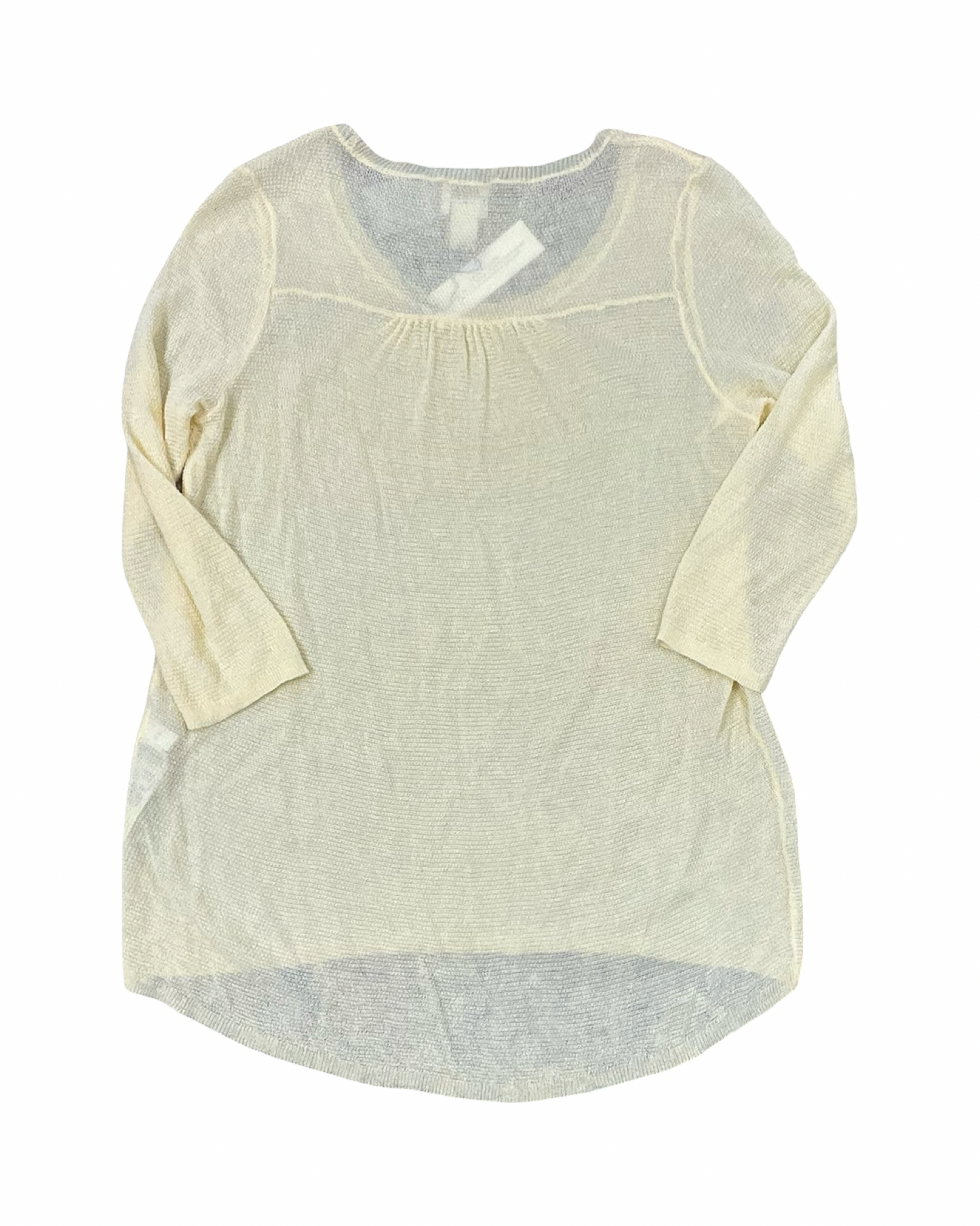 Sweater By Chicos In Yellow, Size:S