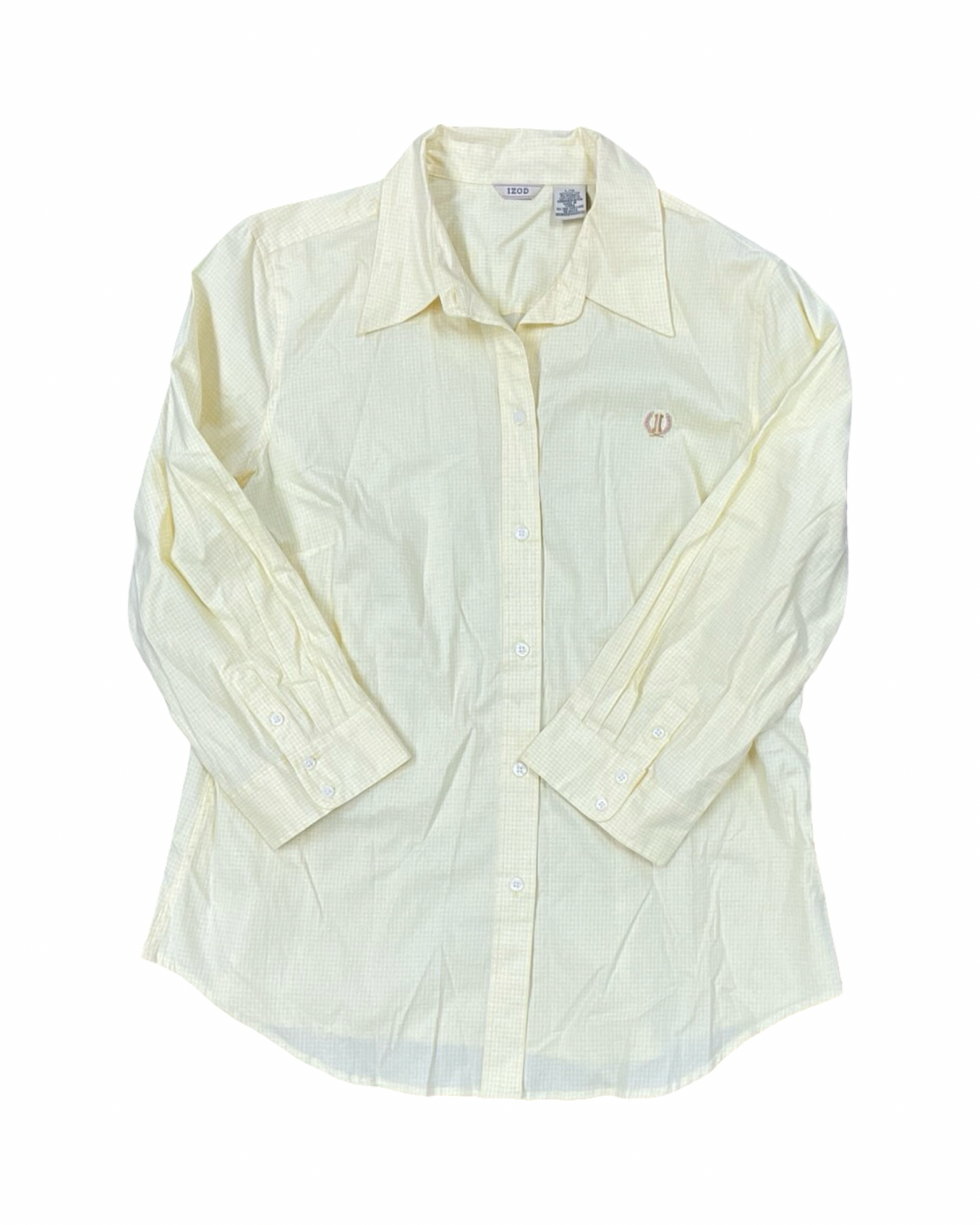 Top Ls By Izod In Yellow, Size:L