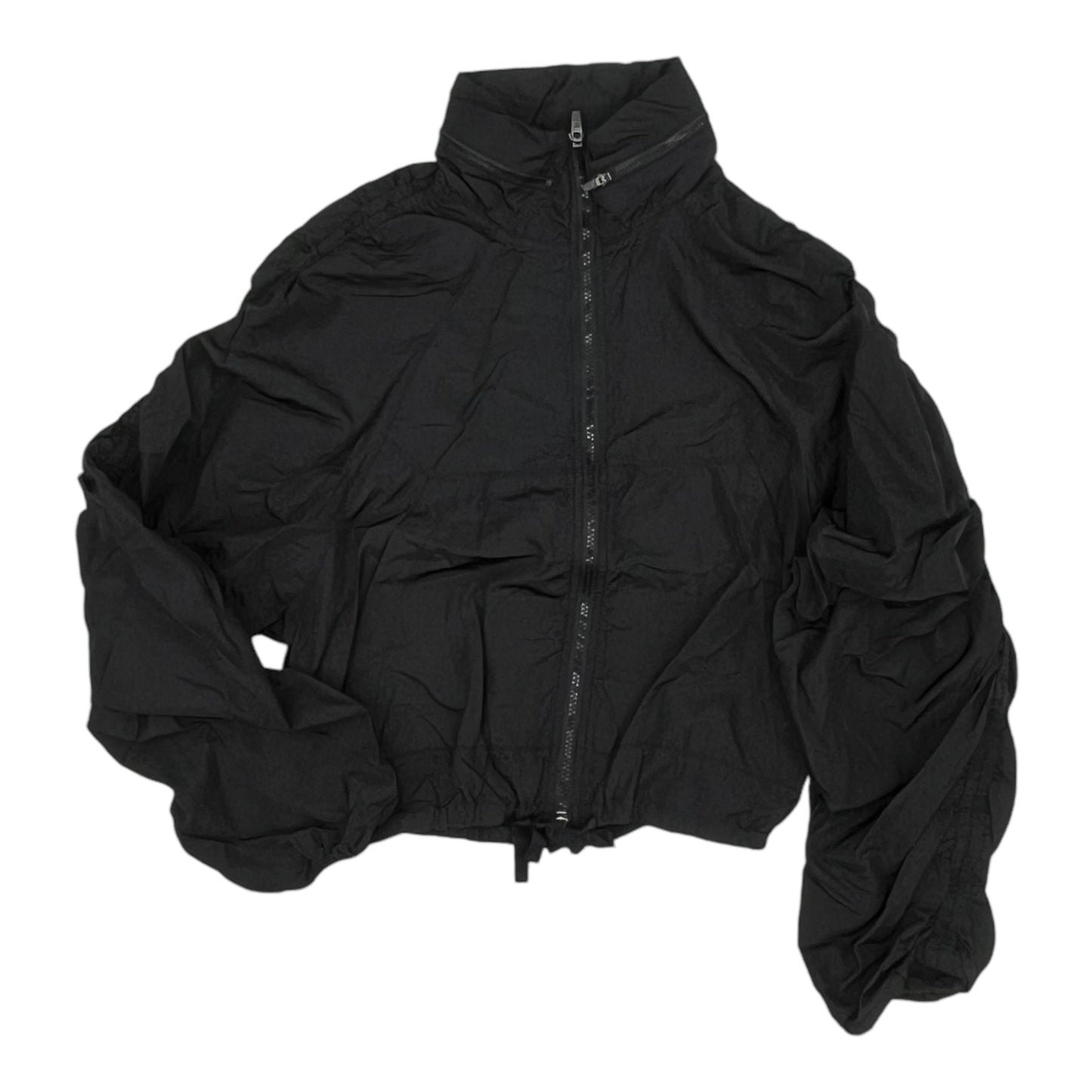 Jacket Windbreaker By Free People In Black, Size:S