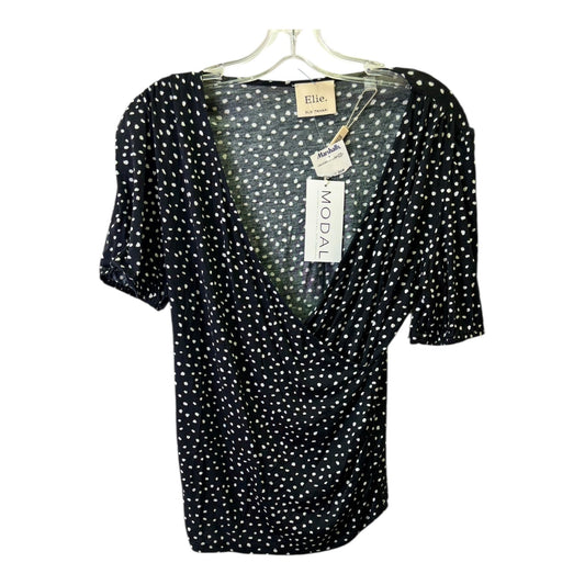 Top Ss By Elie Tahari In Black & White, Size:S