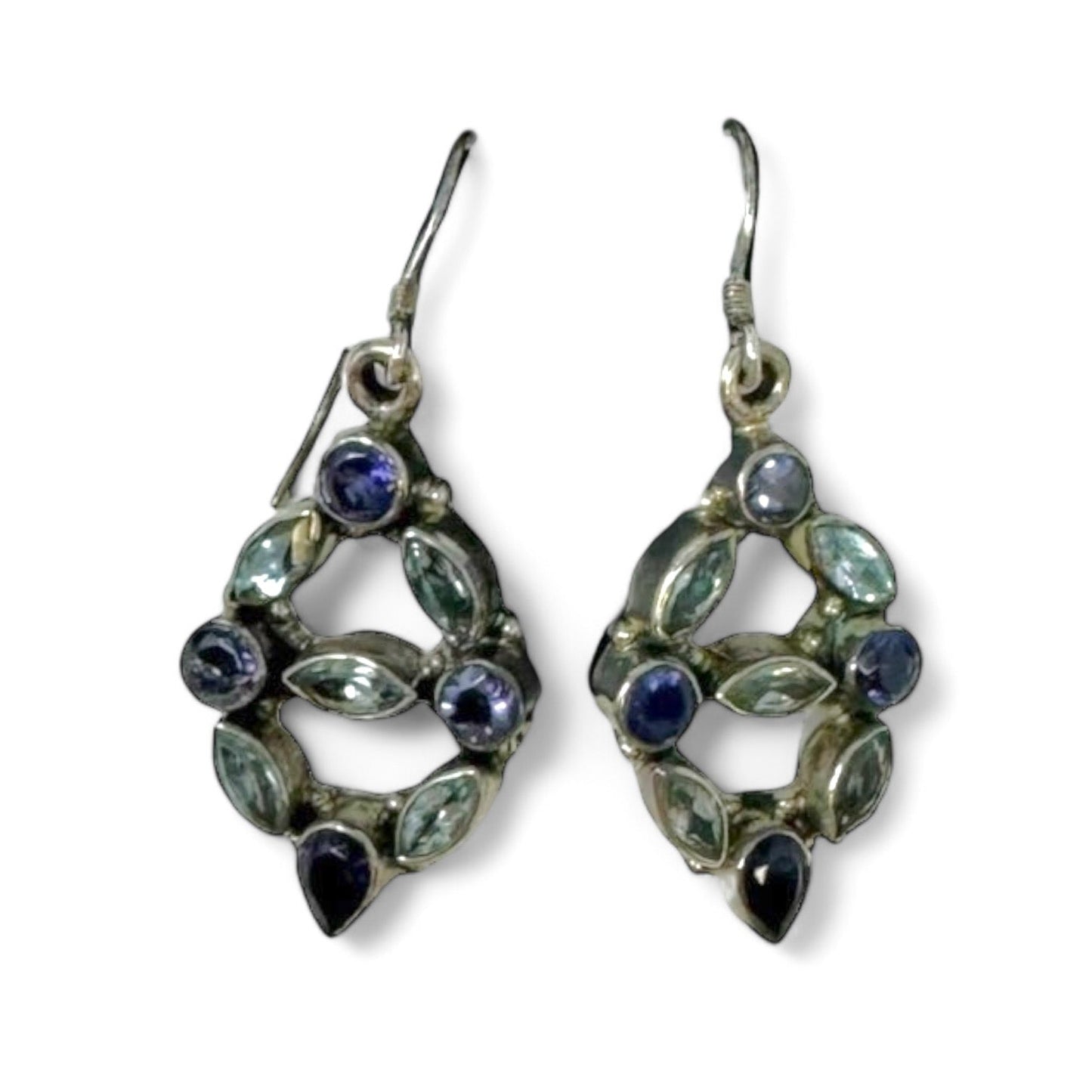 Sterling Silver Gemstone Earrings