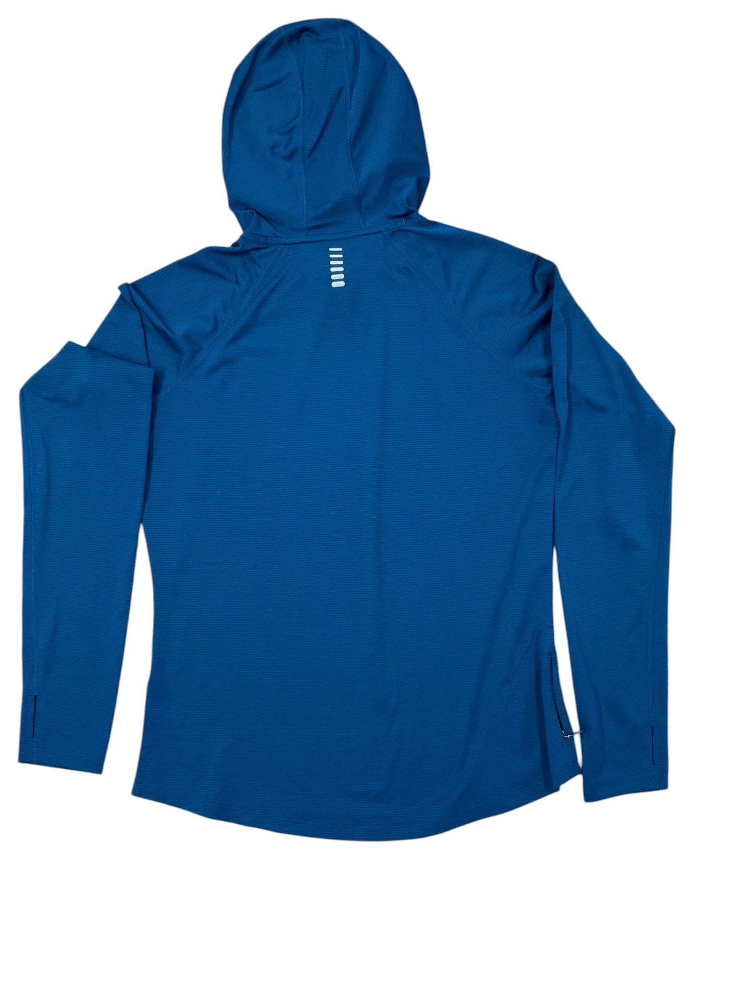 Athletic Top Ls Collar By Under Armour In Teal, Size:M