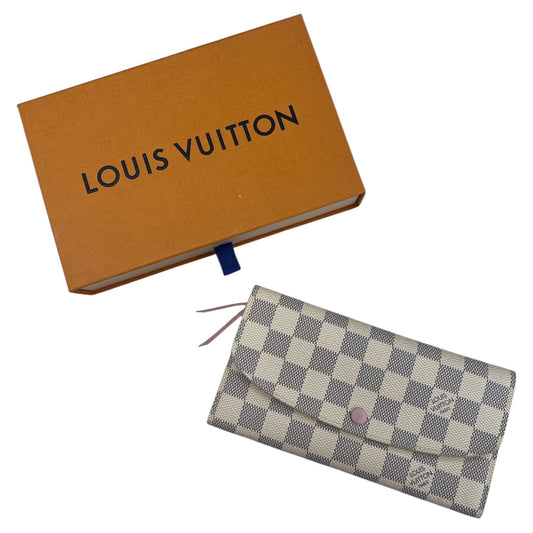 Wallet Luxury Designer By Louis Vuitton In White, Size:Large